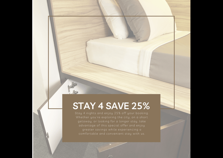 Stay 4 nights, save 25% The POD Boutique Capsule Hotel Singapore Stay 4 nights, save 25% The POD Boutique Capsule Hotel Singapore