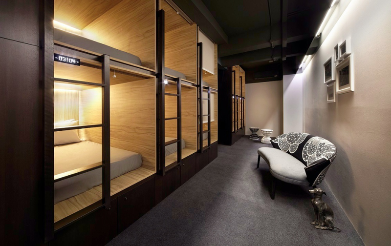 Self check-in / check-out  The POD Boutique Capsule Hotel Singapore