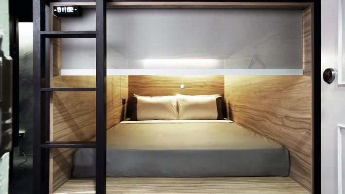 Queen pod The POD Boutique Capsule Hotel Singapore Queen pod The POD Boutique Capsule Hotel Singapore