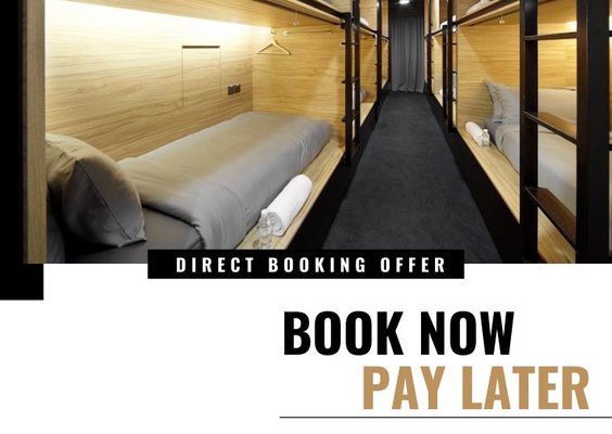 Best rate flexible (direct booking perk) The POD Boutique Capsule Hotel  Singapore