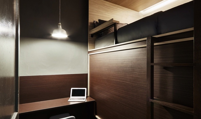 Single pod suite The POD Boutique Capsule Hotel Singapore Single pod suite The POD Boutique Capsule Hotel Singapore
