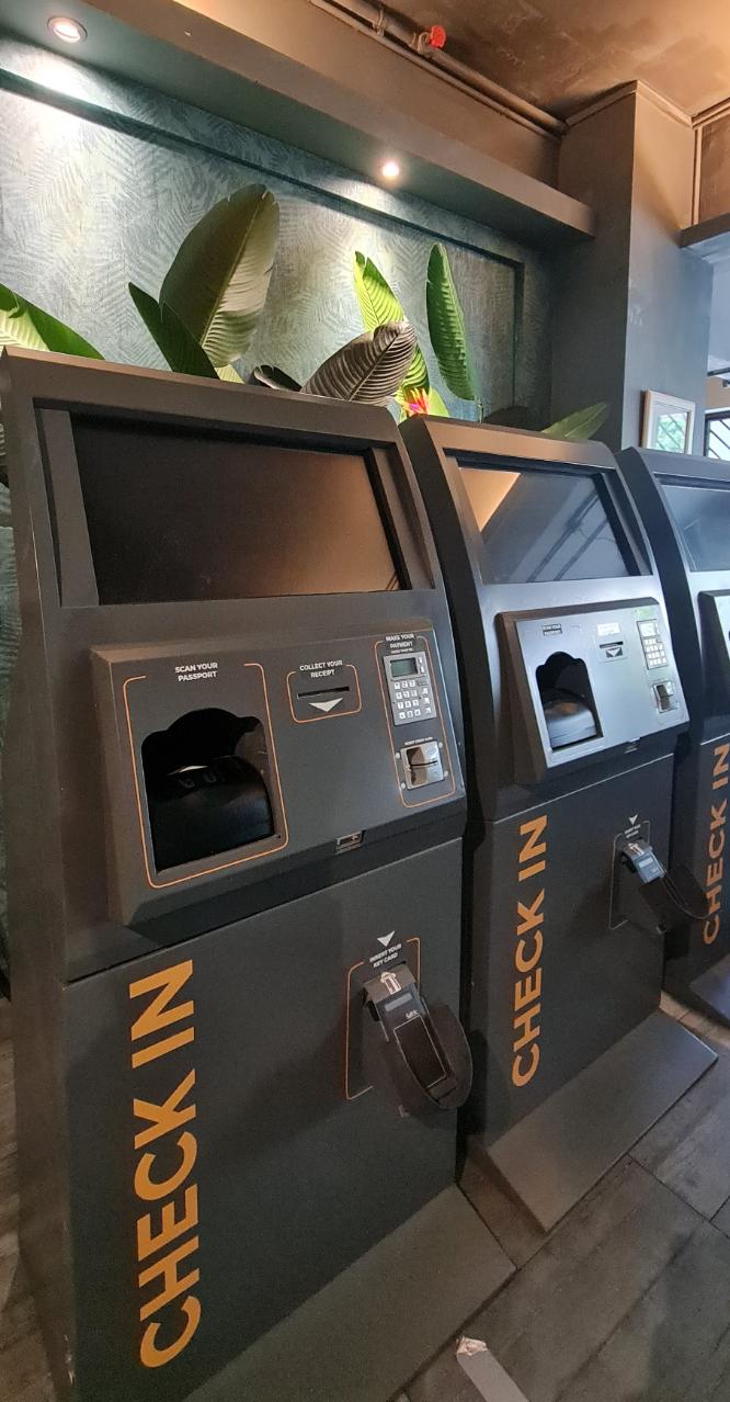 Self Check-in / Check-out  The POD Boutique Capsule Hotel Singapore