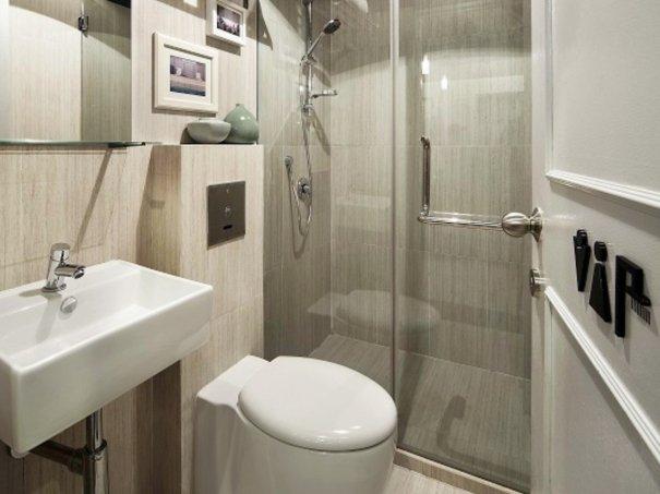 Self-contained bathrooms  The POD Boutique Capsule Hotel Singapore