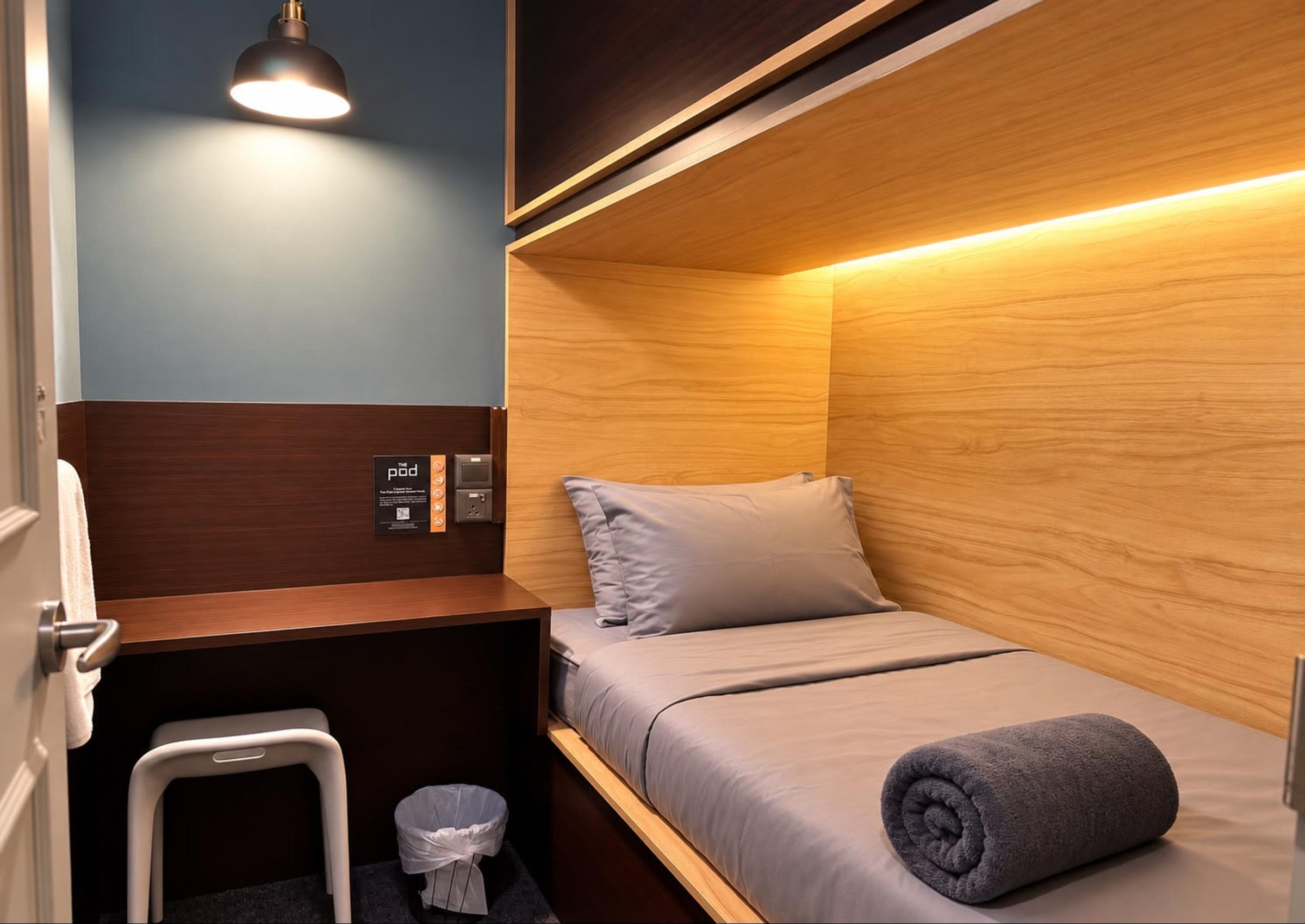 Single Pod Suite  The POD Boutique Capsule Hotel Singapore