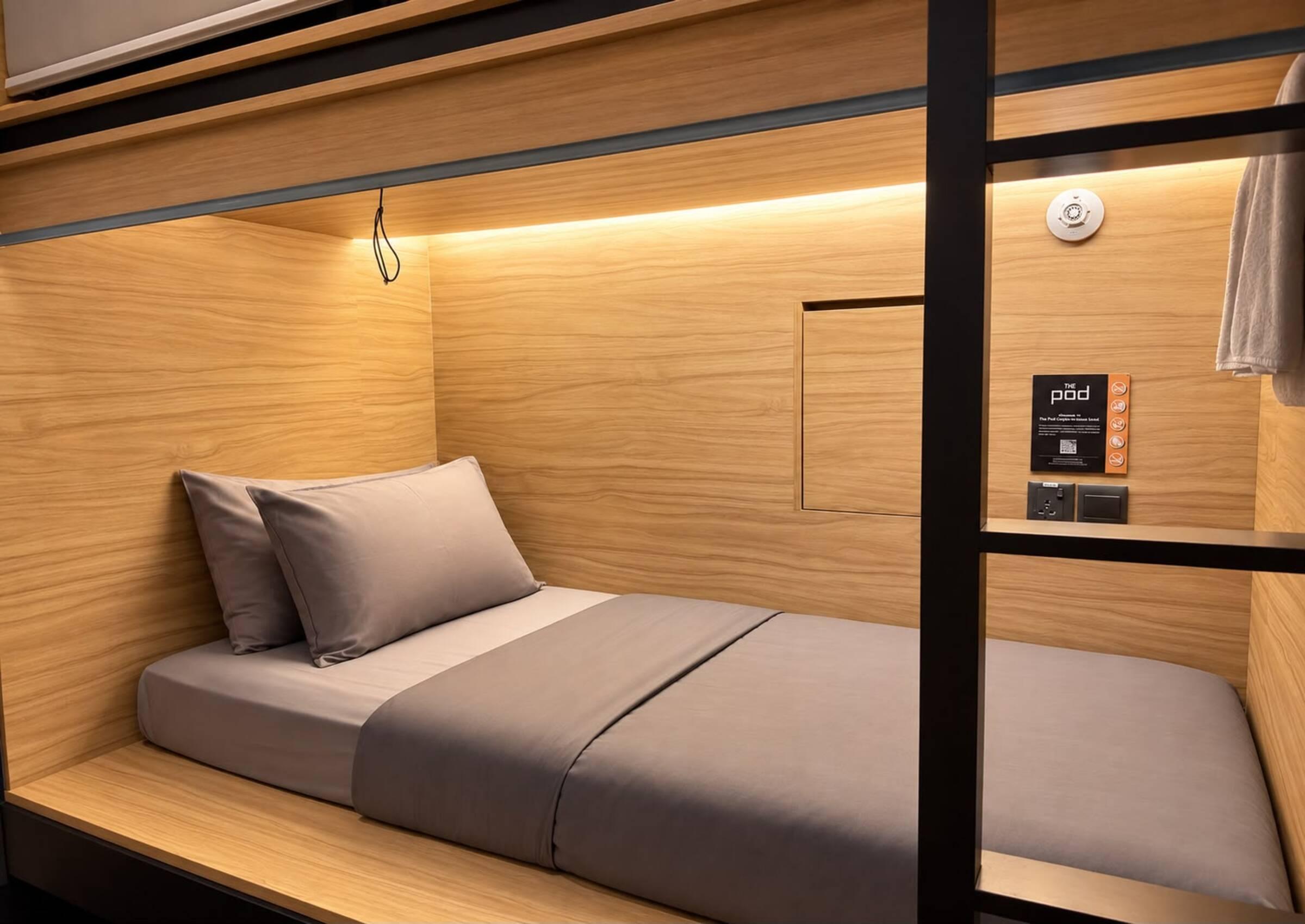 Side Entry Single Pod  The POD Boutique Capsule Hotel Singapore