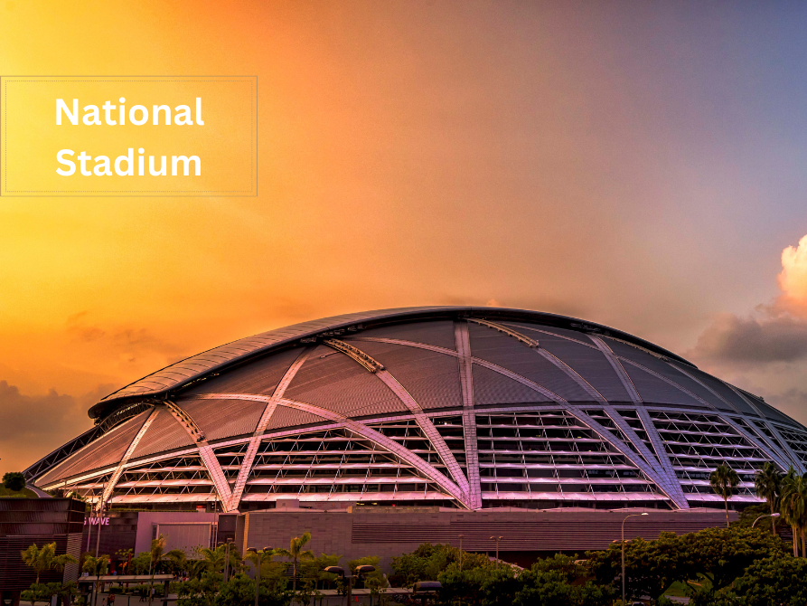 National Stadium  The POD Boutique Capsule Hotel Singapore